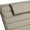 Classic Accessories Storigami 72" x 21" Chaise Lounge Cushion, Heather Grey 60-524-011001-EC - alternate 9